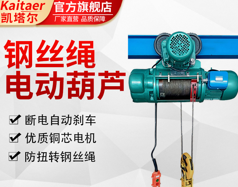 化工厂使用钢丝绳电动香蕉视频APP官网吊运原料